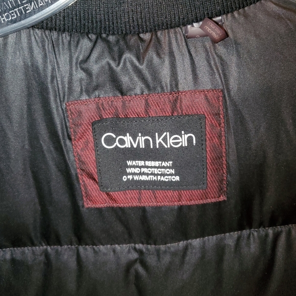 Calvin Klein Merlot Classic Puffer Coat - Picture 12 of 16